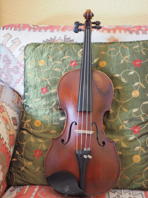 Violin 3/4 construido por el luthier PAVEL SCHUDTZ