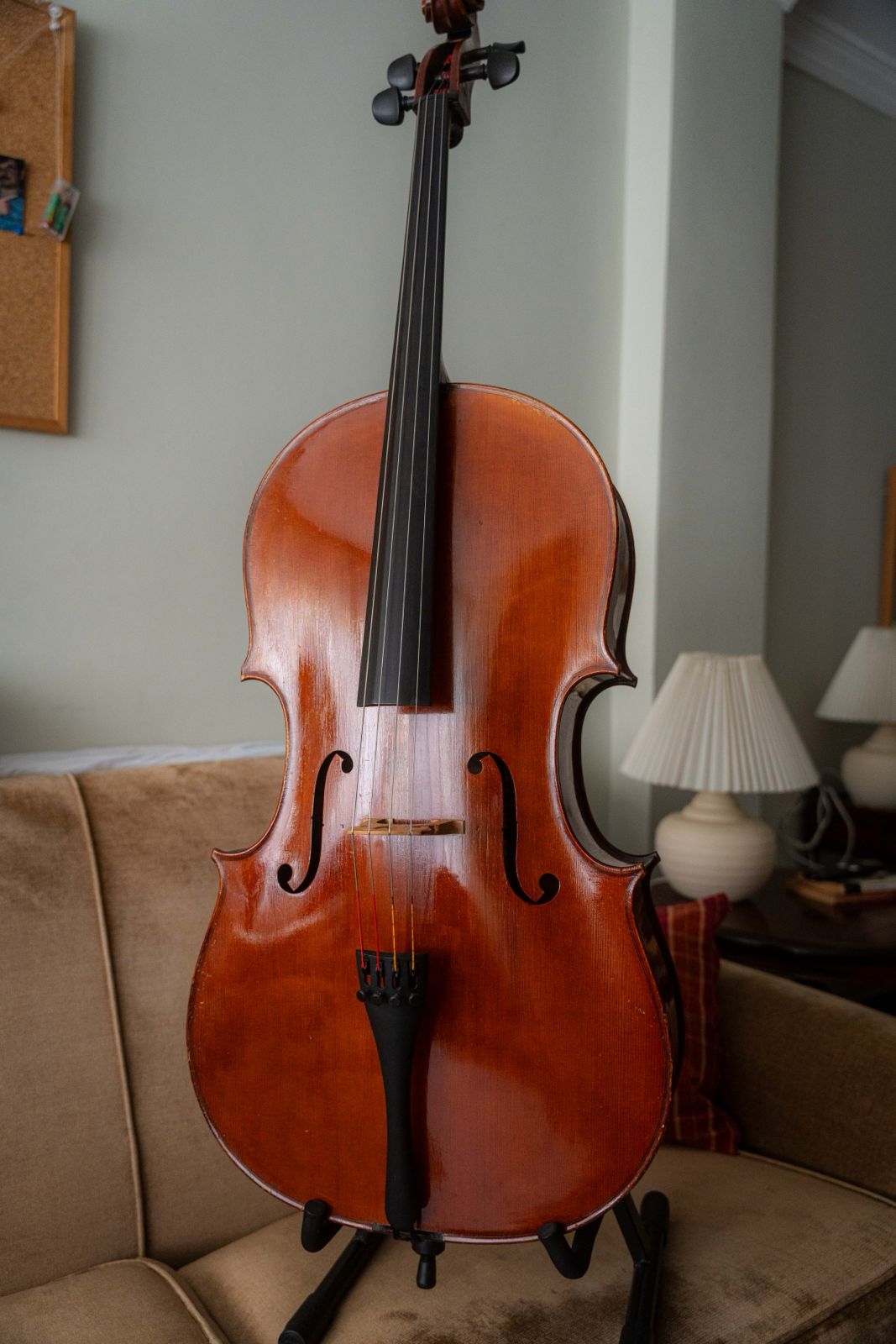 Violonchelo 4/4, con certificado, línea Montagnana